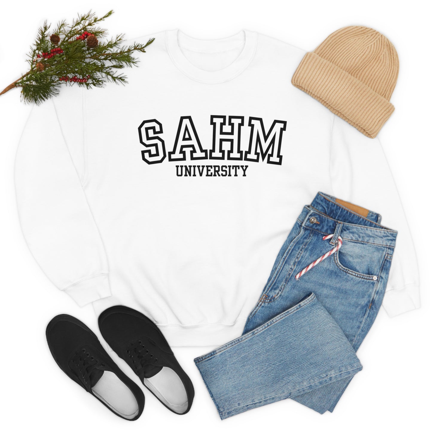 Stay At Home Mom U Sweatshirt