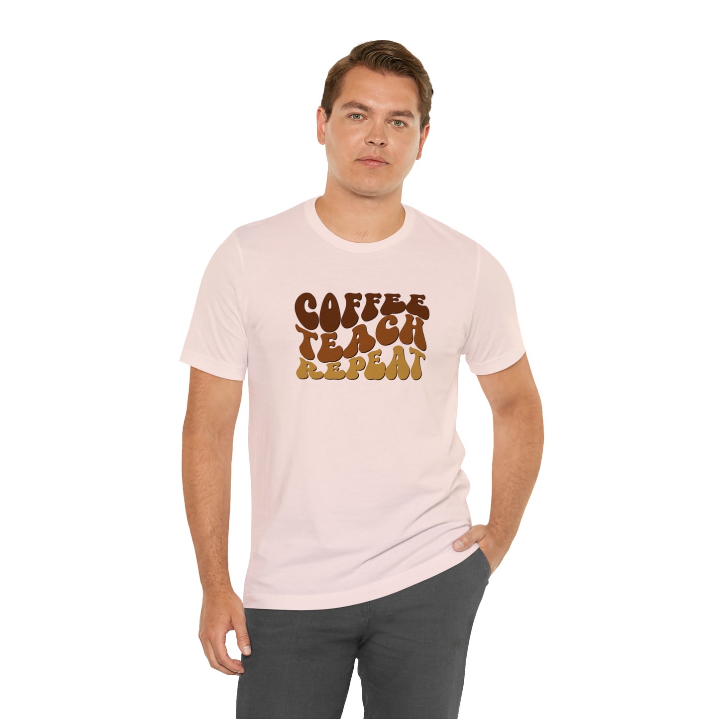 Coffee Teach Repeat Tee