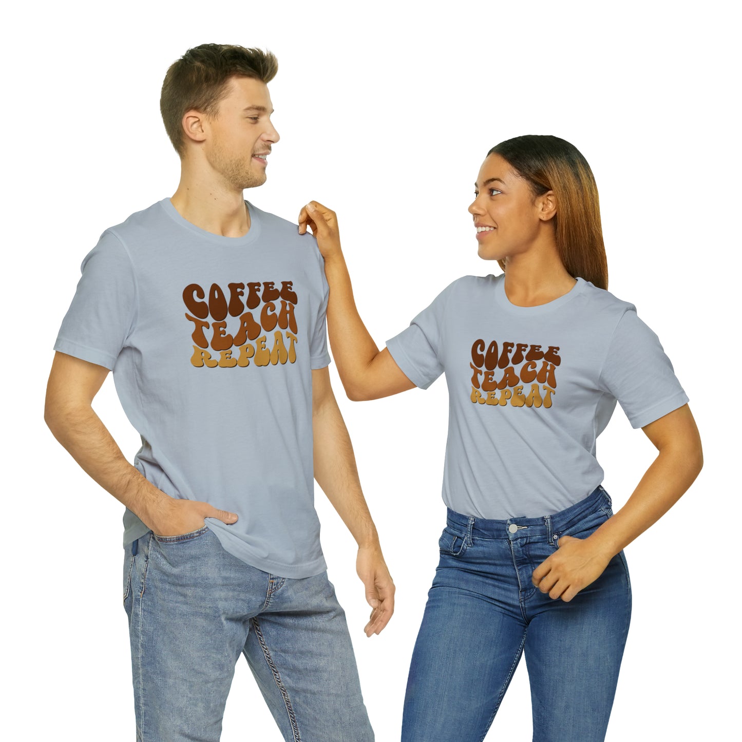 Coffee Teach Repeat Tee