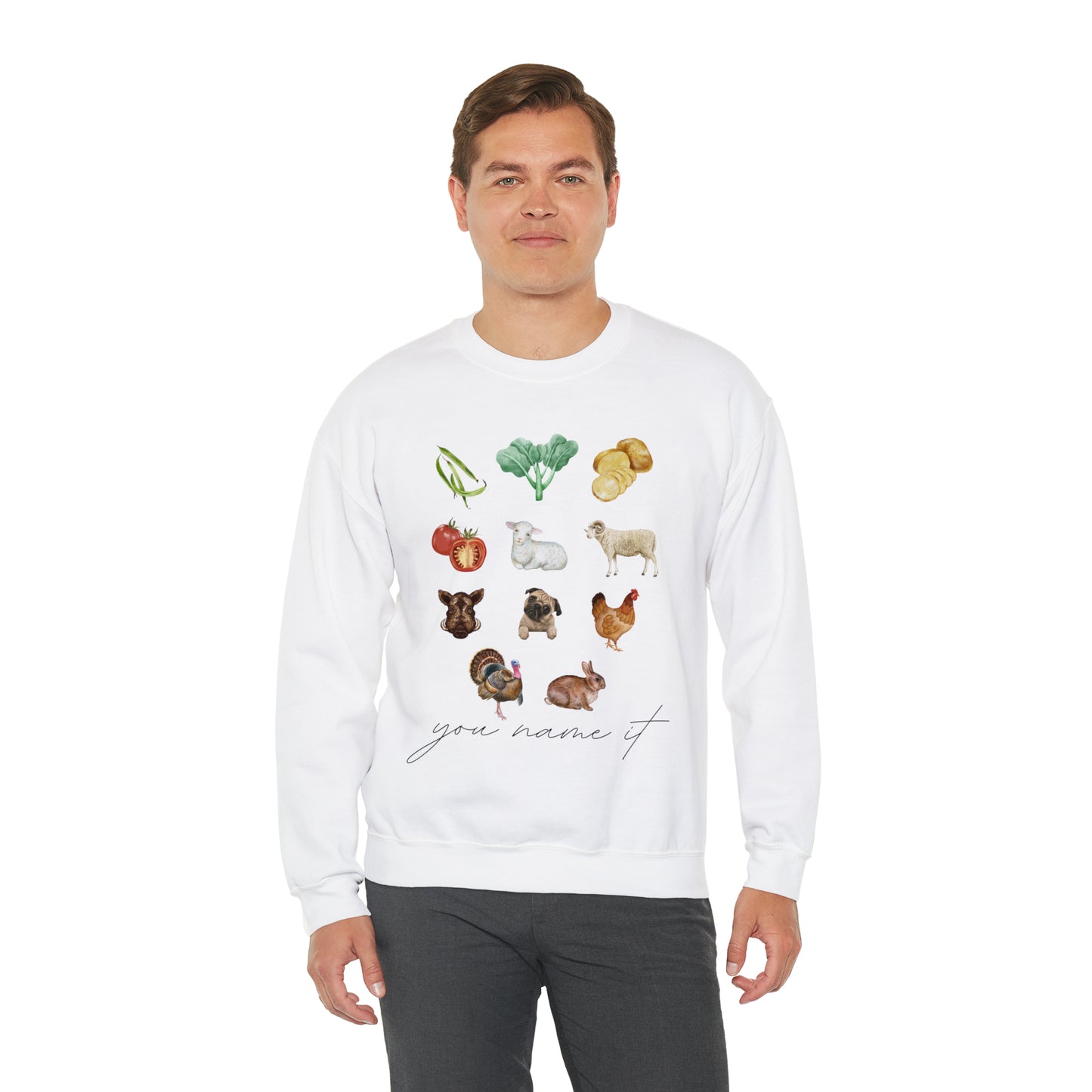 You Name It Extended Sweatshirt