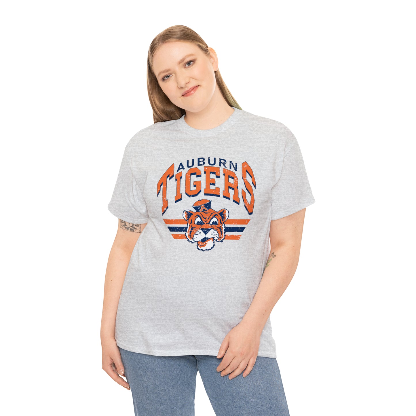 Retro Auburn Tee