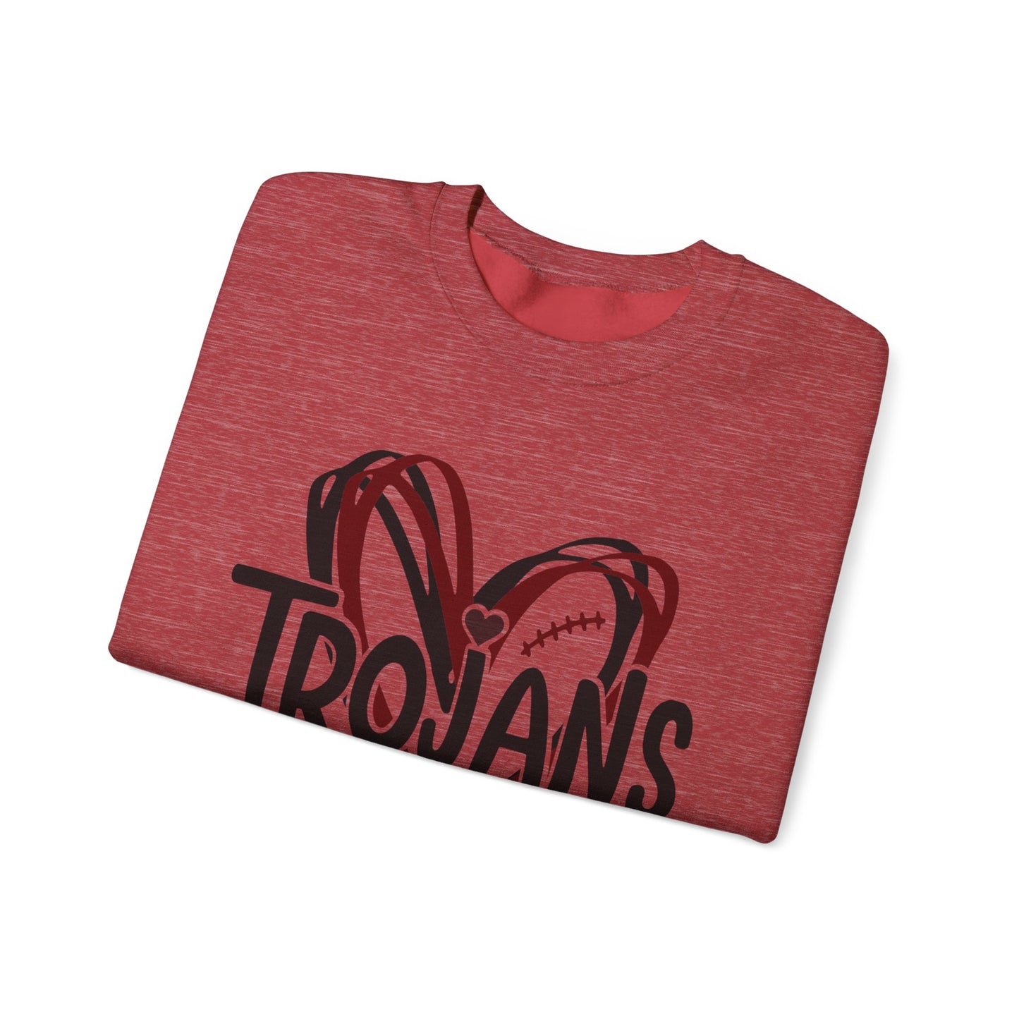 Trojans Love Crewneck