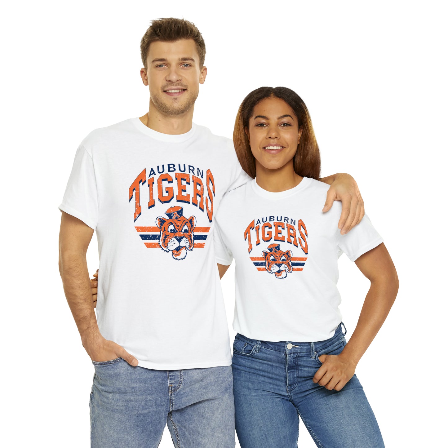 Retro Auburn Tee