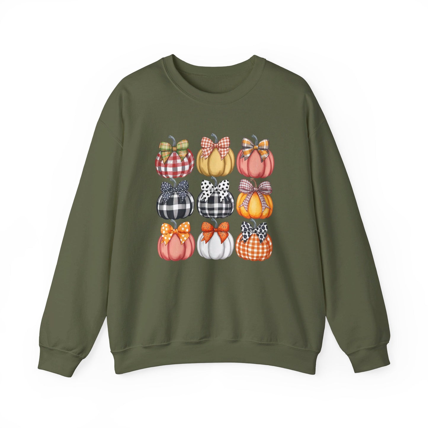 Pumpkin Bows Crewneck