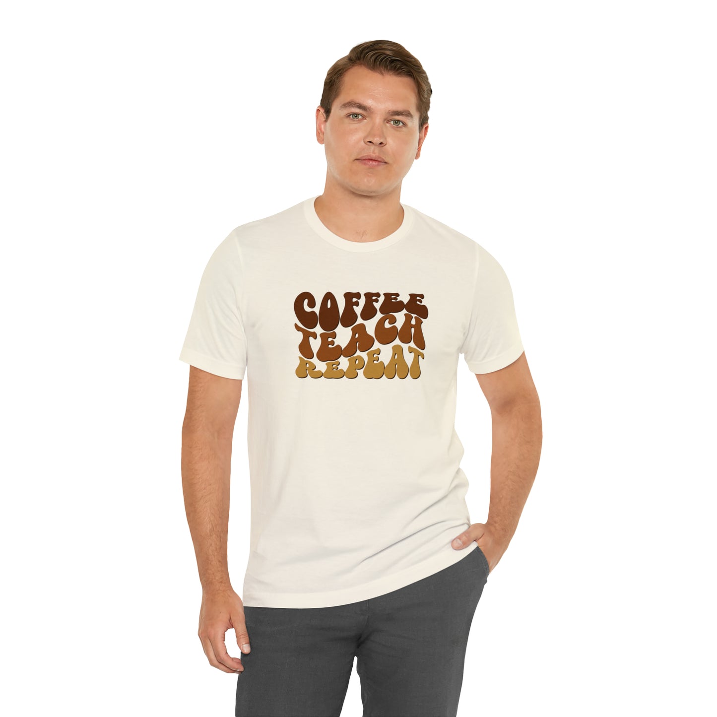 Coffee Teach Repeat Tee
