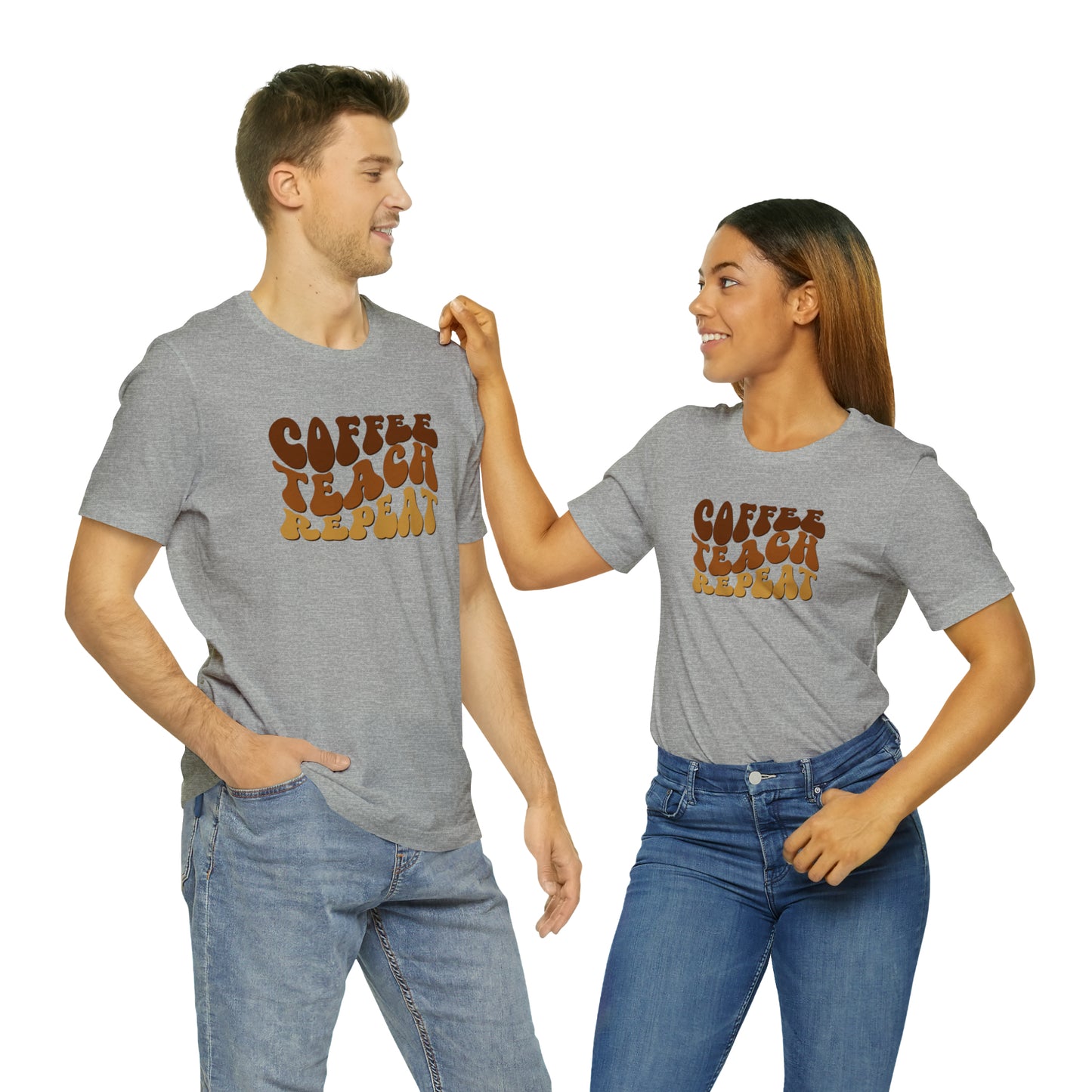 Coffee Teach Repeat Tee