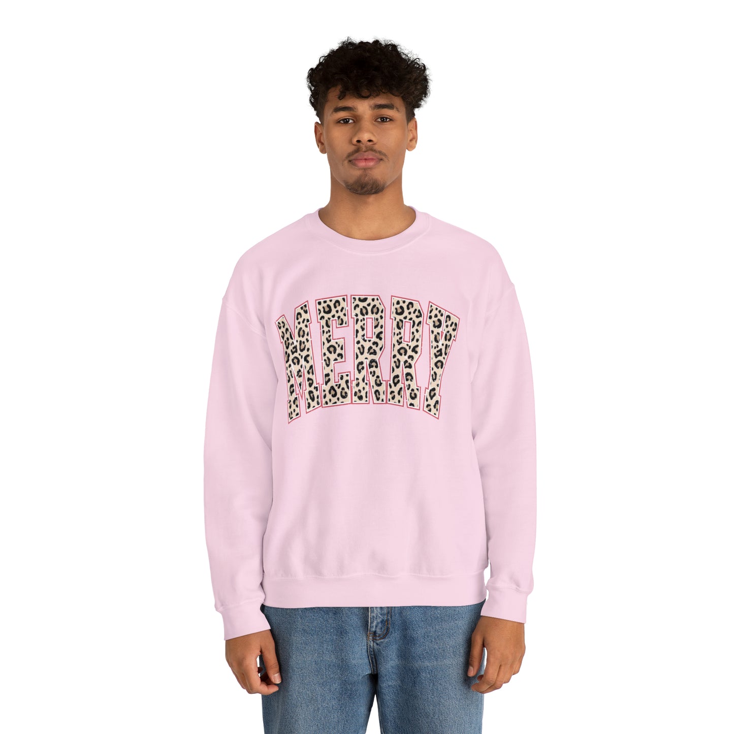 Merry Leopard Sweatshirt