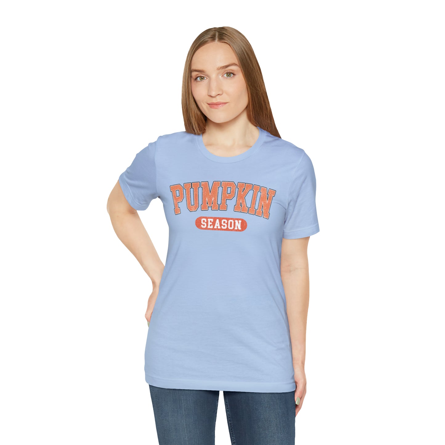 Pumpkin Season Block Tee