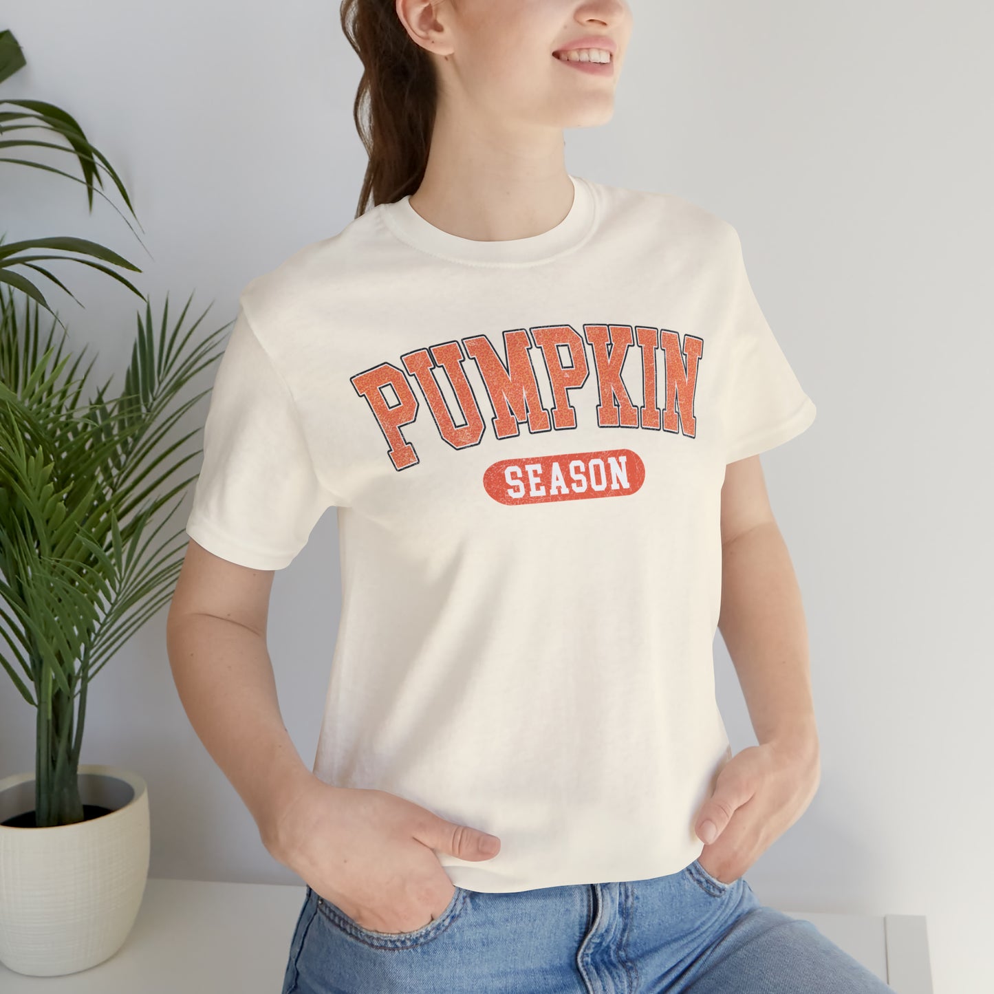 Pumpkin Season Block Tee