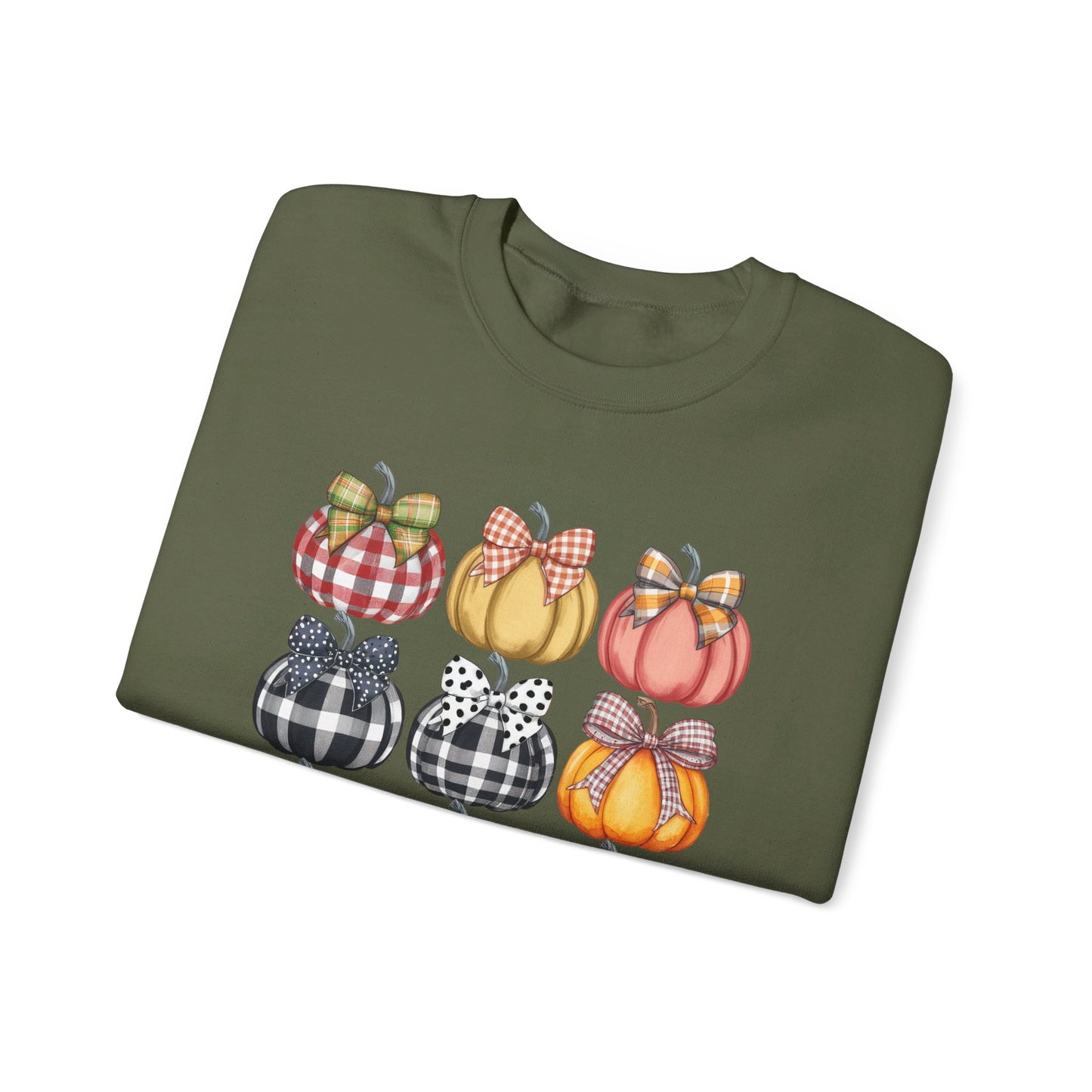 Pumpkin Bows Crewneck