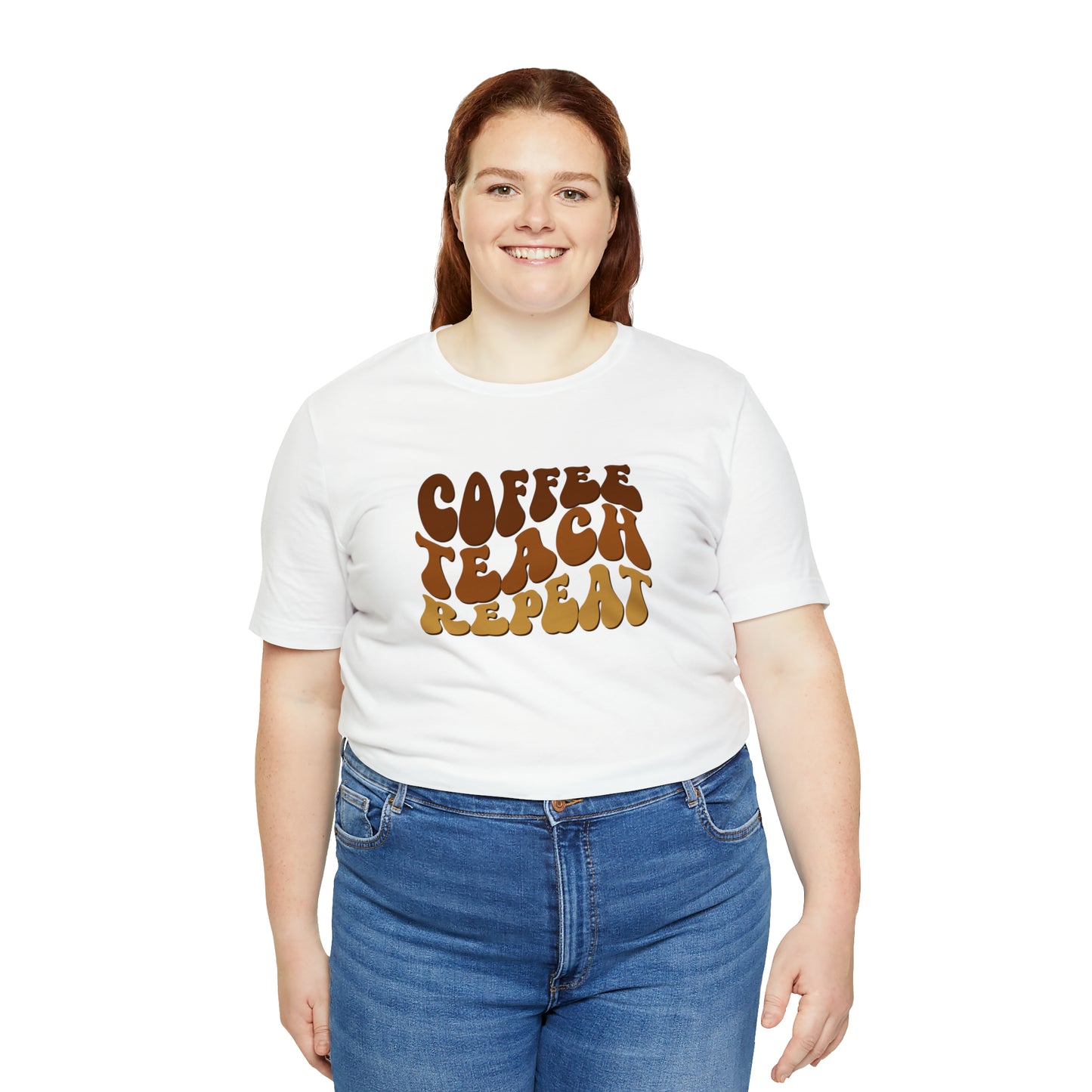 Coffee Teach Repeat Tee