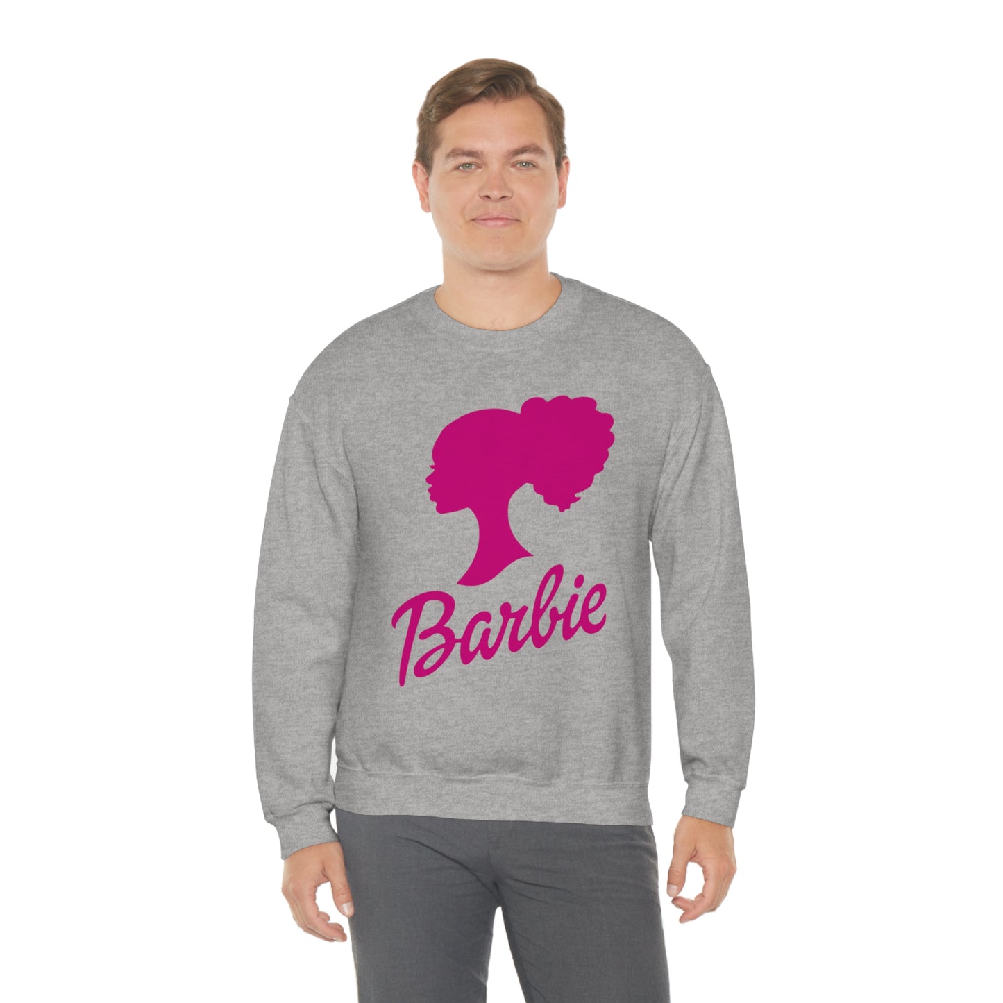 Curly Barbie Silhouette Sweatshirt