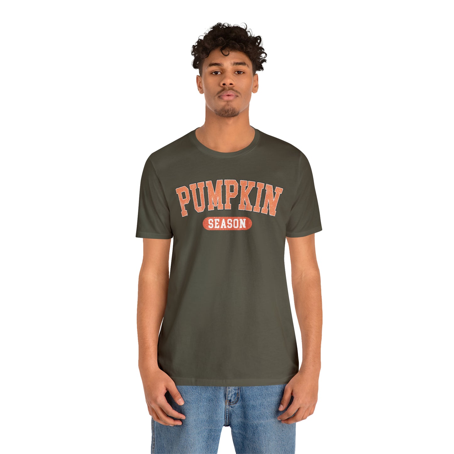 Pumpkin Season Block Tee