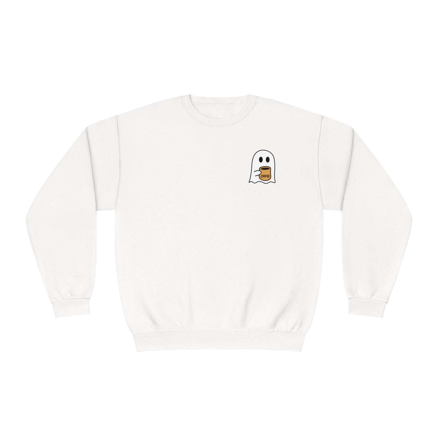 Coffee Ghost Pocket Sweatshirt