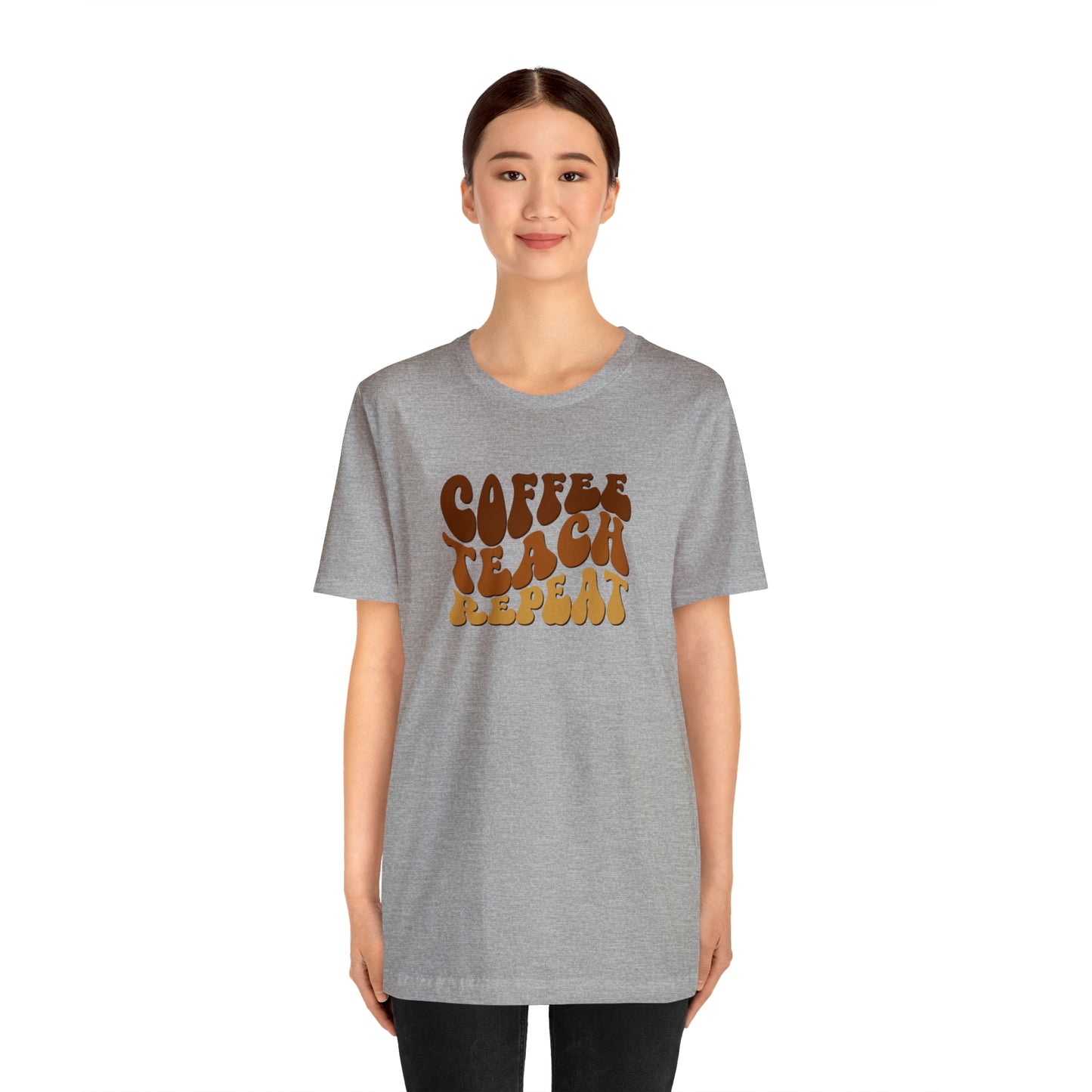 Coffee Teach Repeat Tee