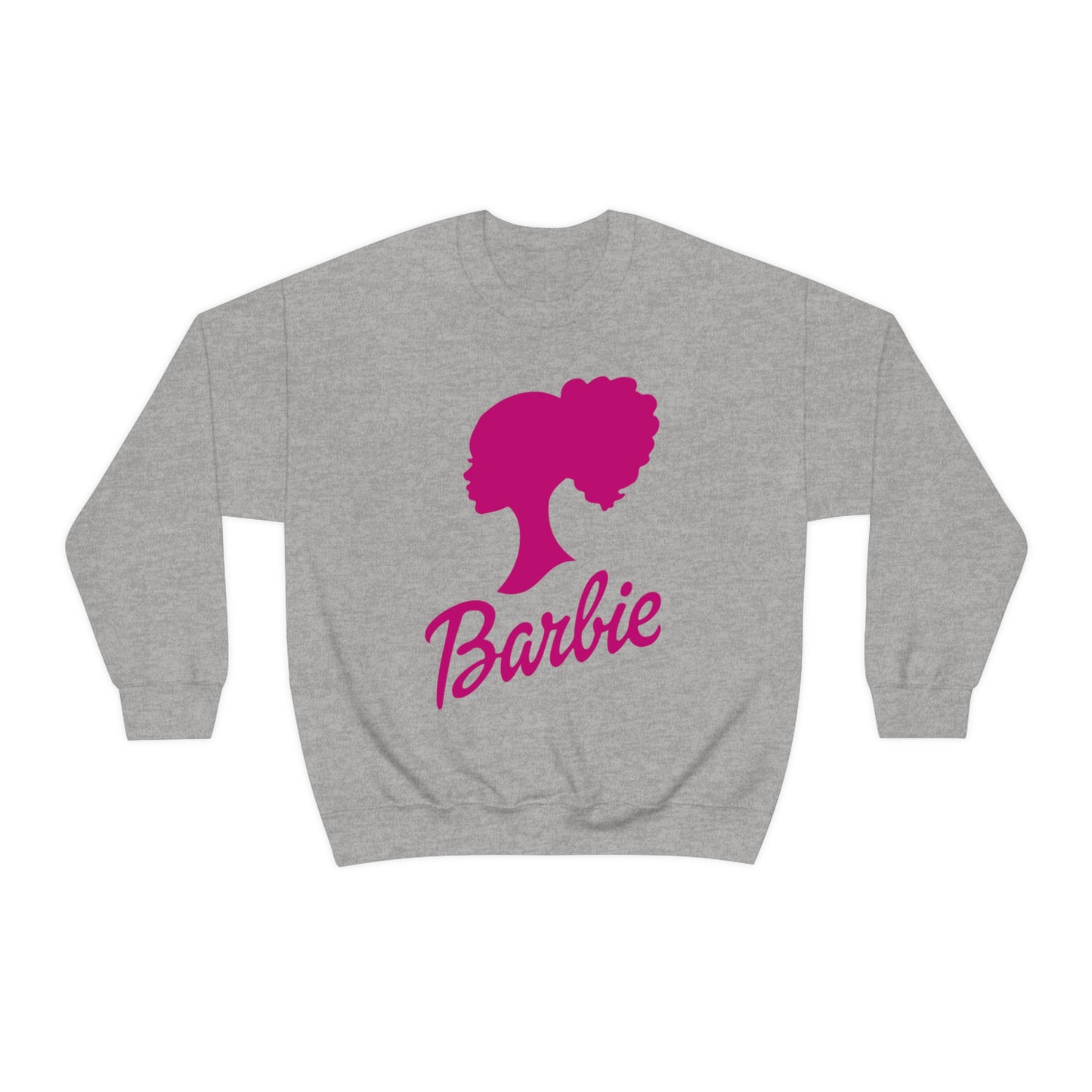 Curly Barbie Silhouette Sweatshirt