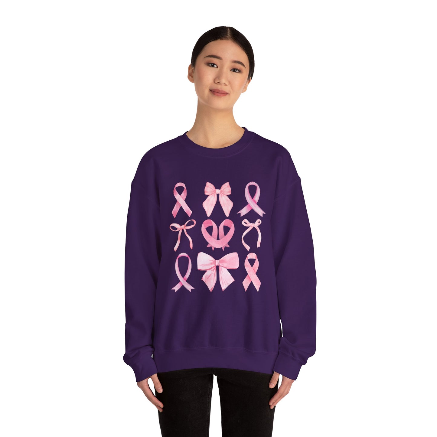 Pink Ribbons Crewneck