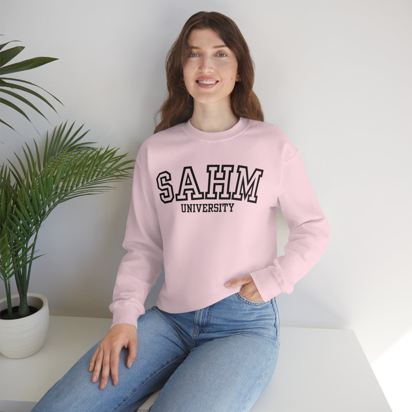 Stay At Home Mom U Sweatshirt