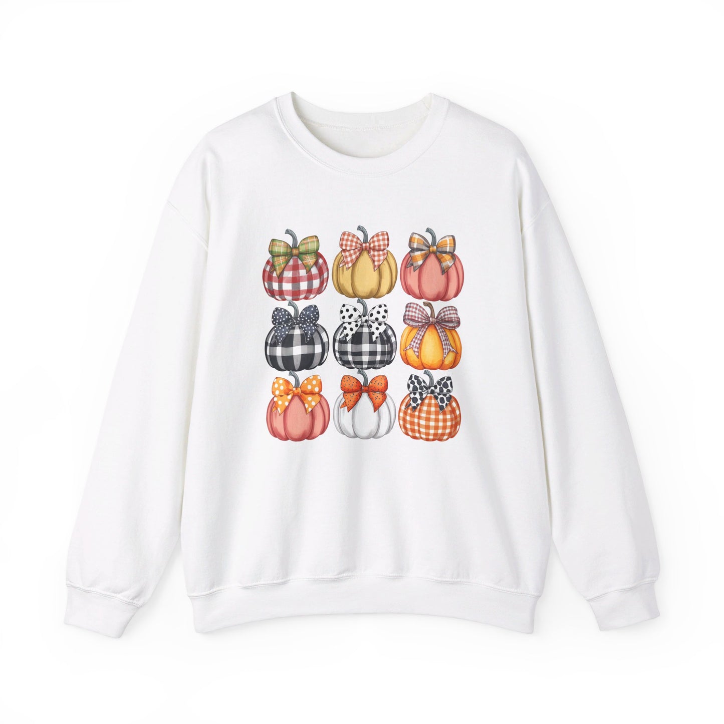 Pumpkin Bows Crewneck