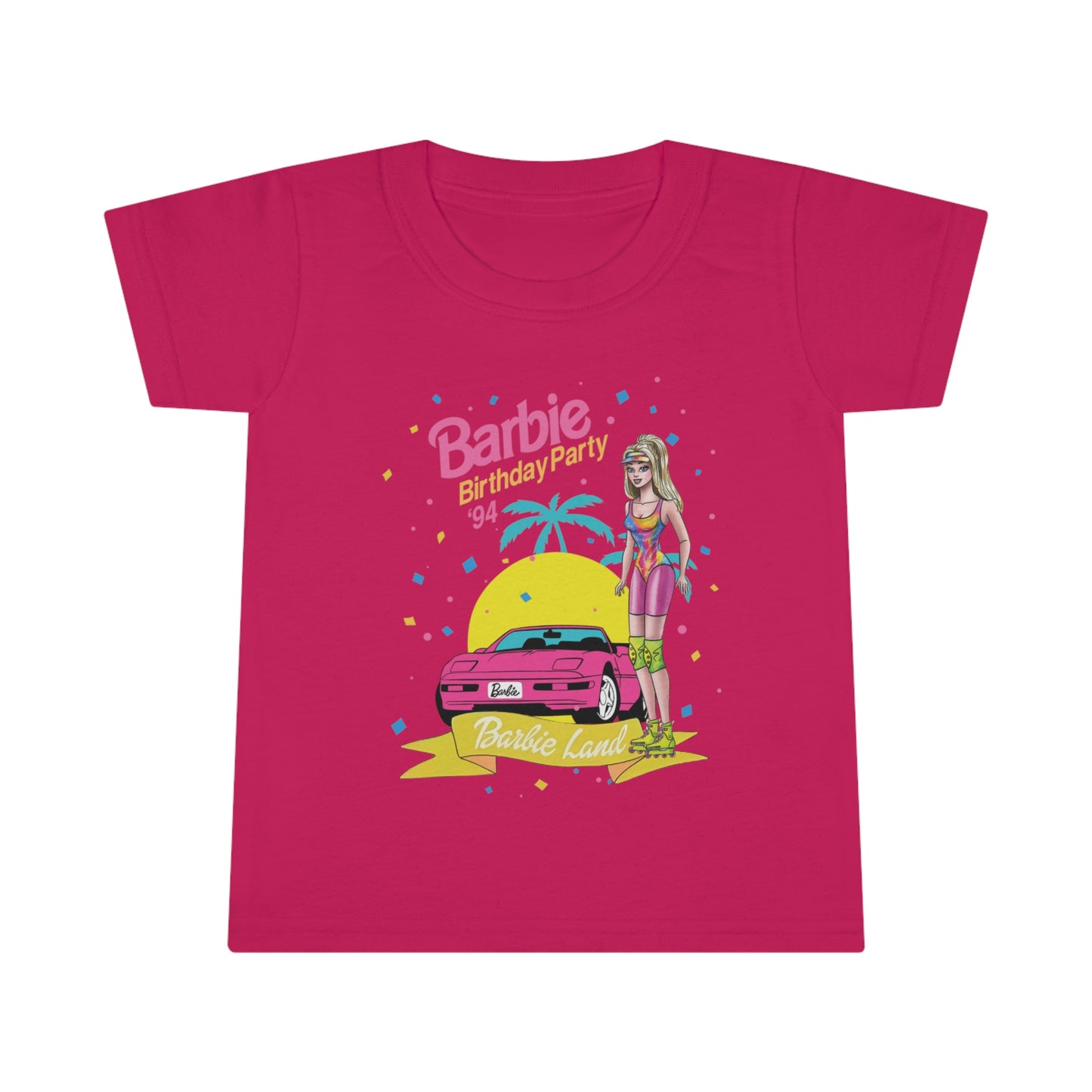 Toddler Barbie Birthday Tee