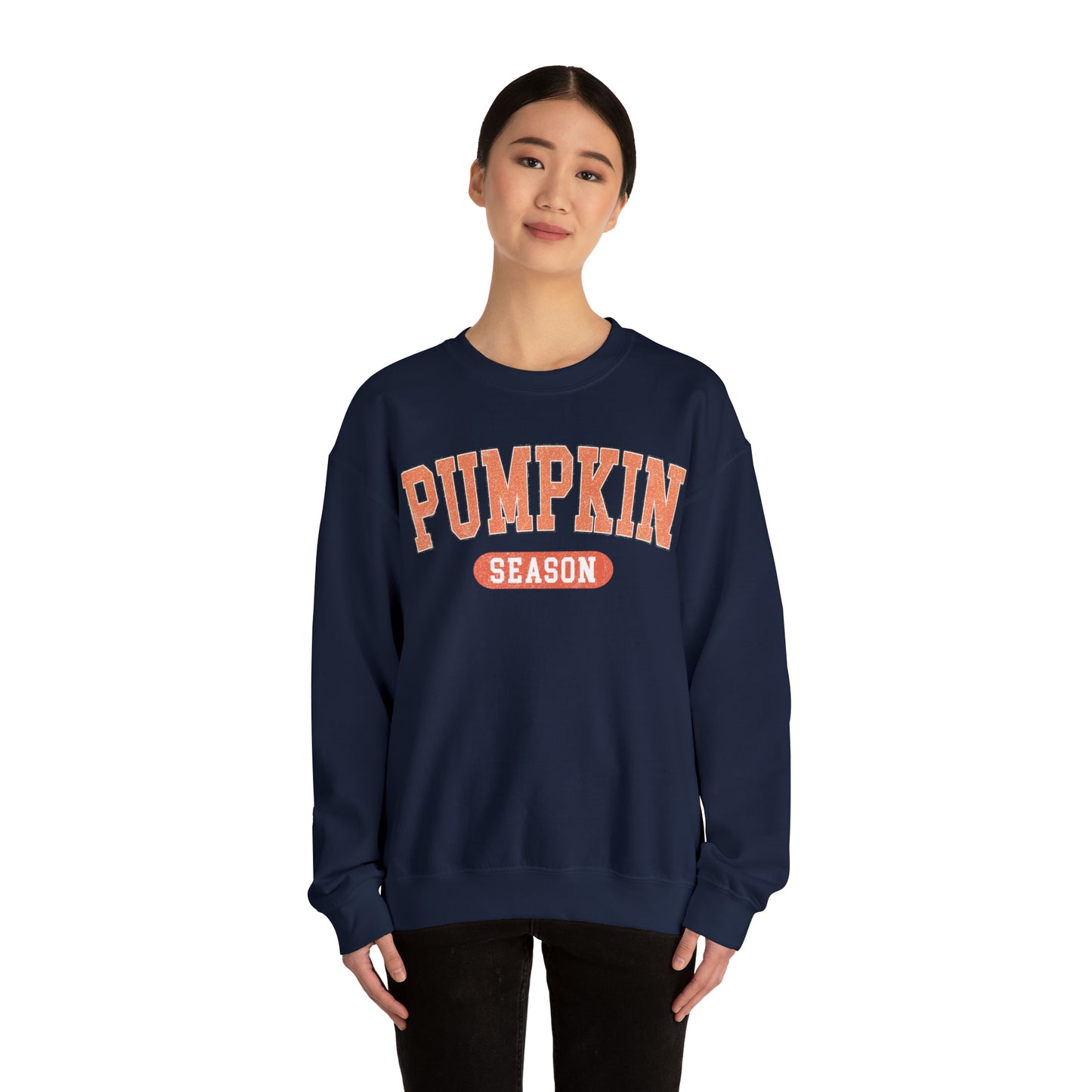 Pumpkin Season Block Sweatshirt