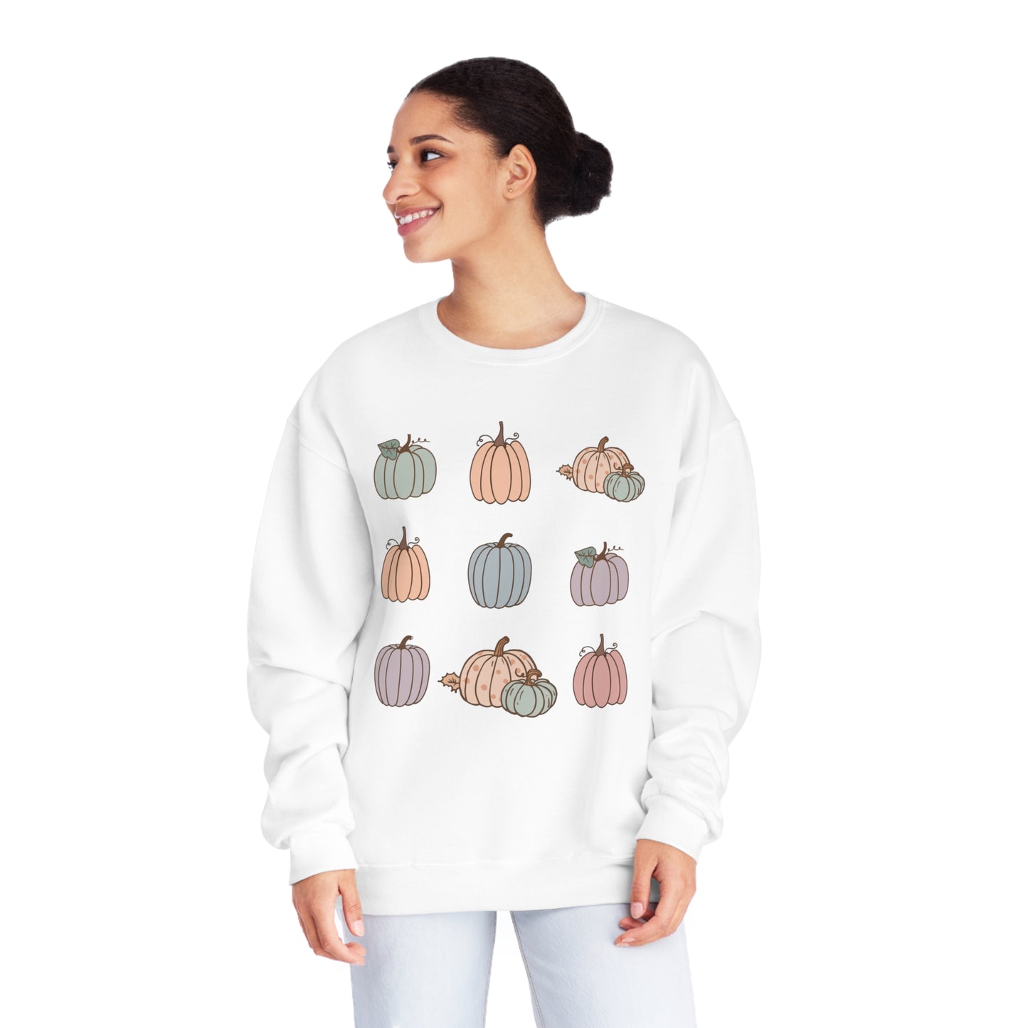 Pastel Pumpkins Sweatshirt