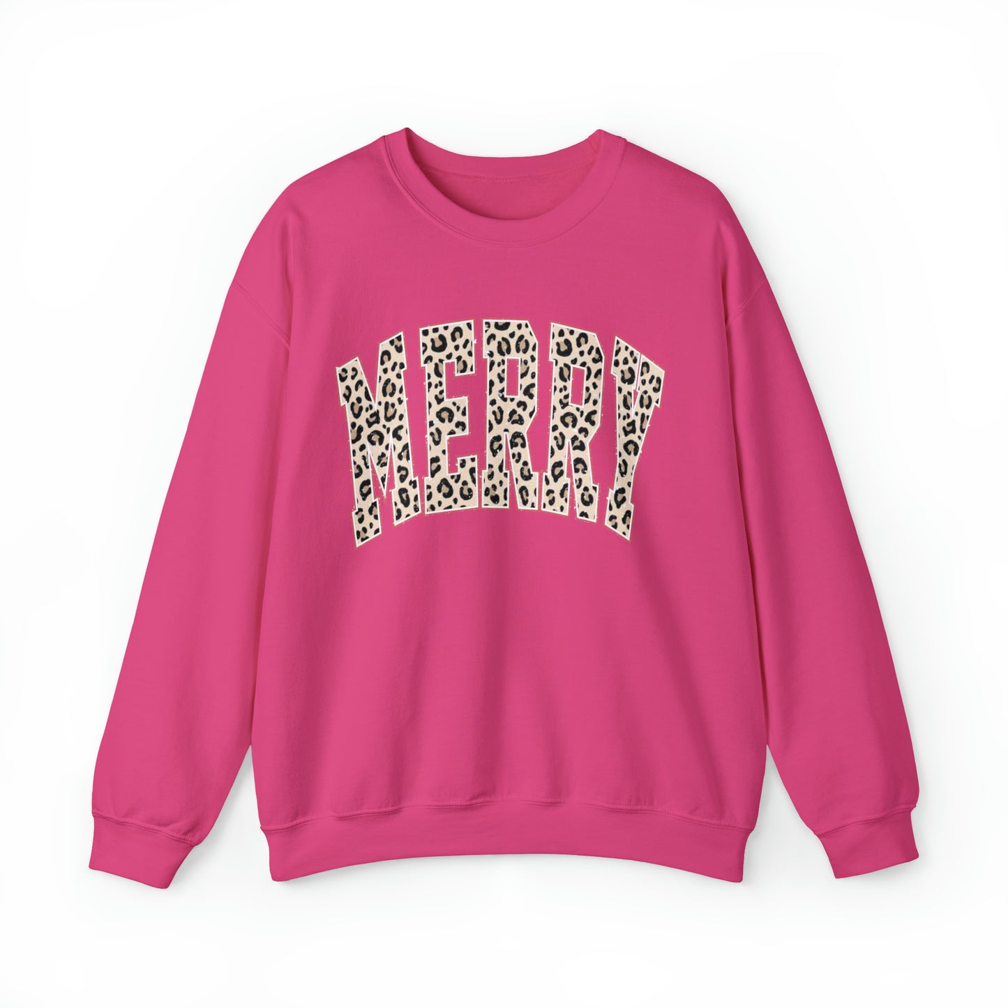 Merry Leopard Sweatshirt