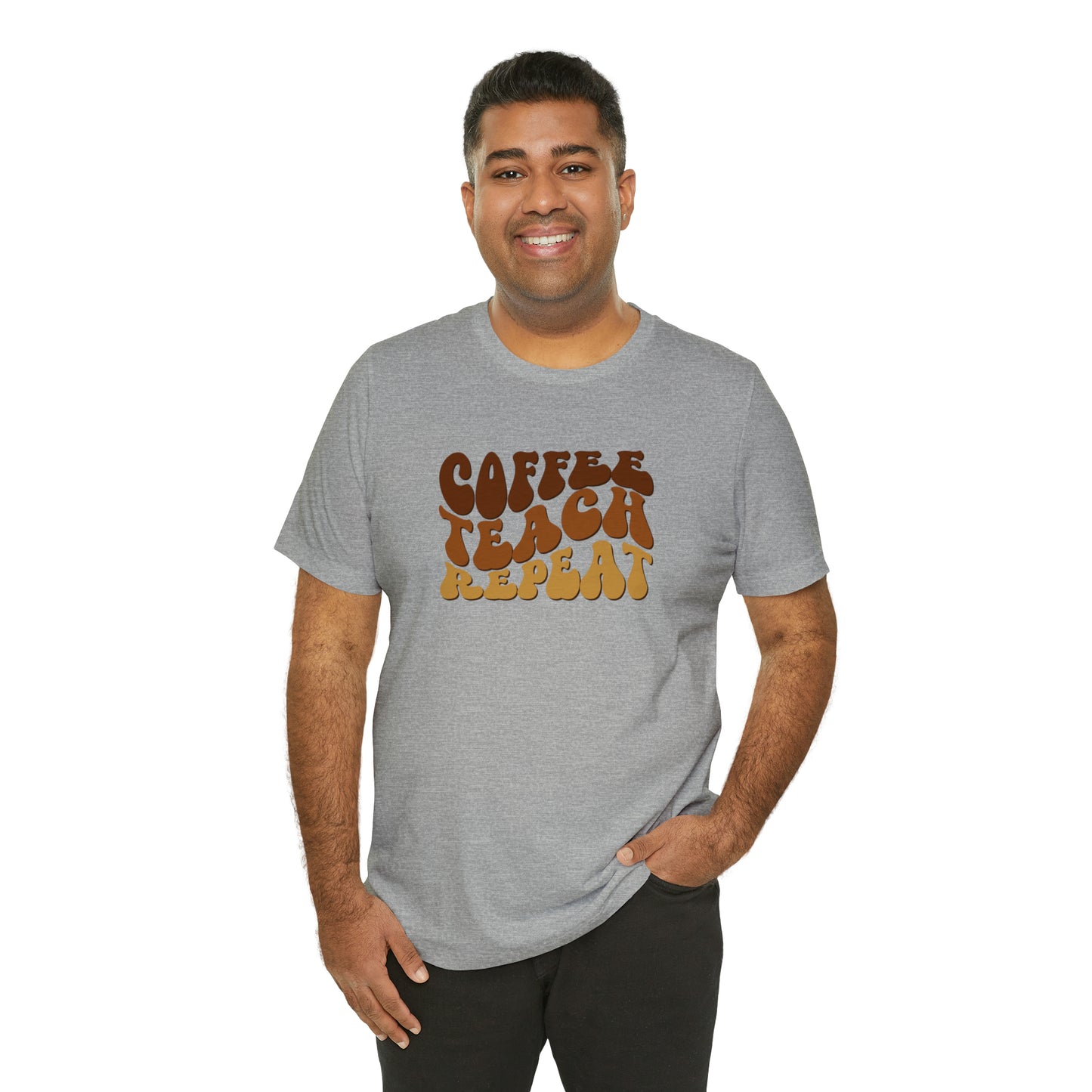 Coffee Teach Repeat Tee
