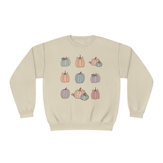 Pastel Pumpkins Sweatshirt