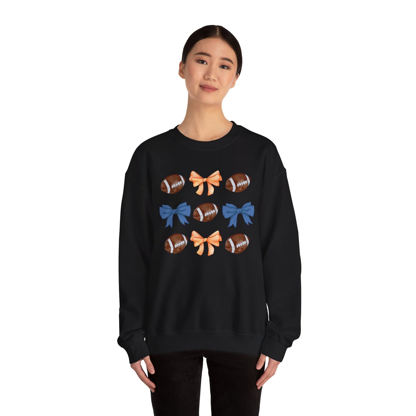 Auburn Bows & Throws Crewneck