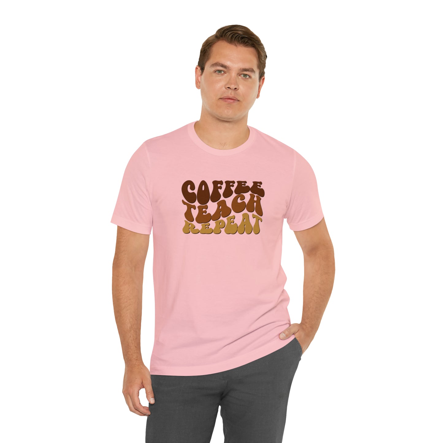 Coffee Teach Repeat Tee