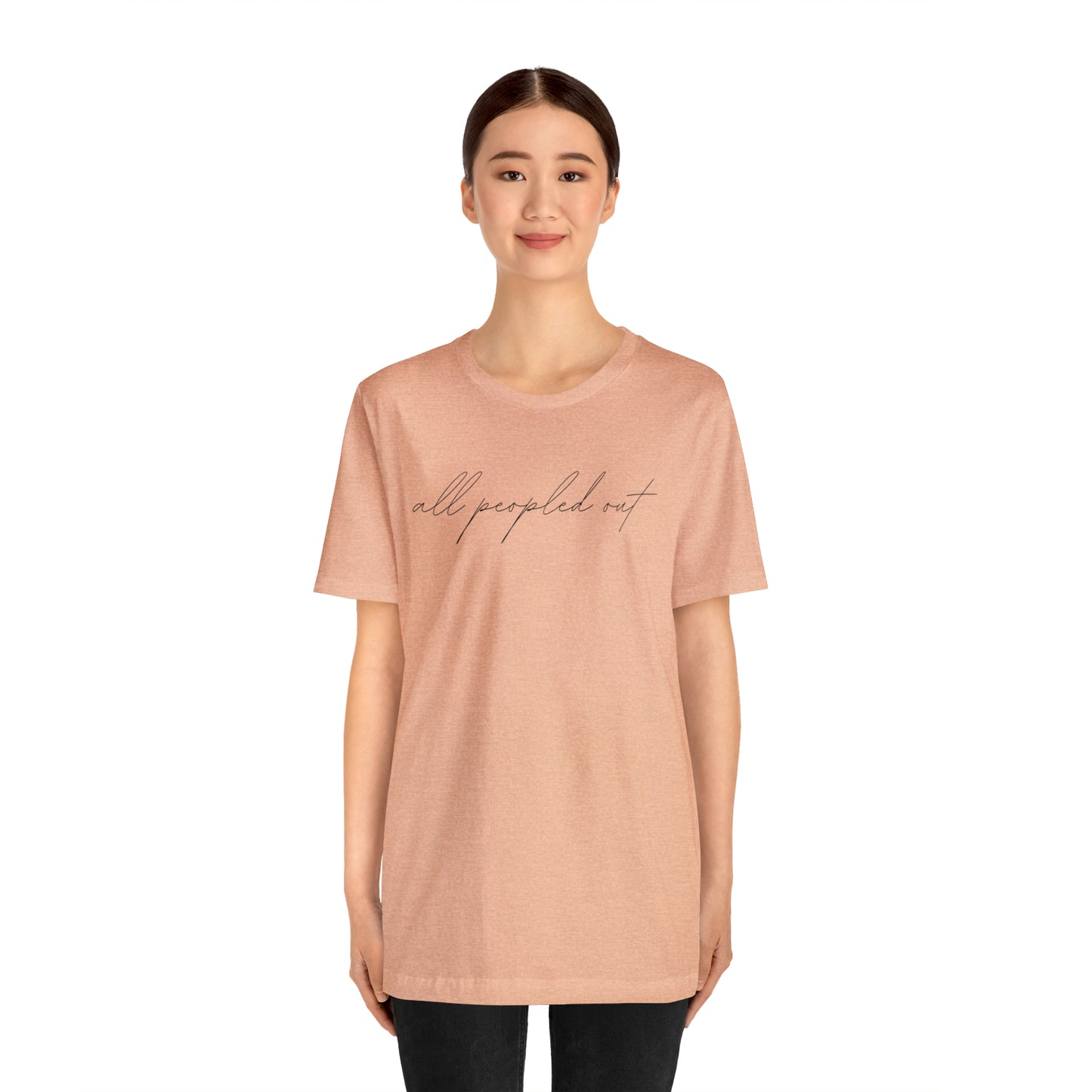 All Peopled Out Script
