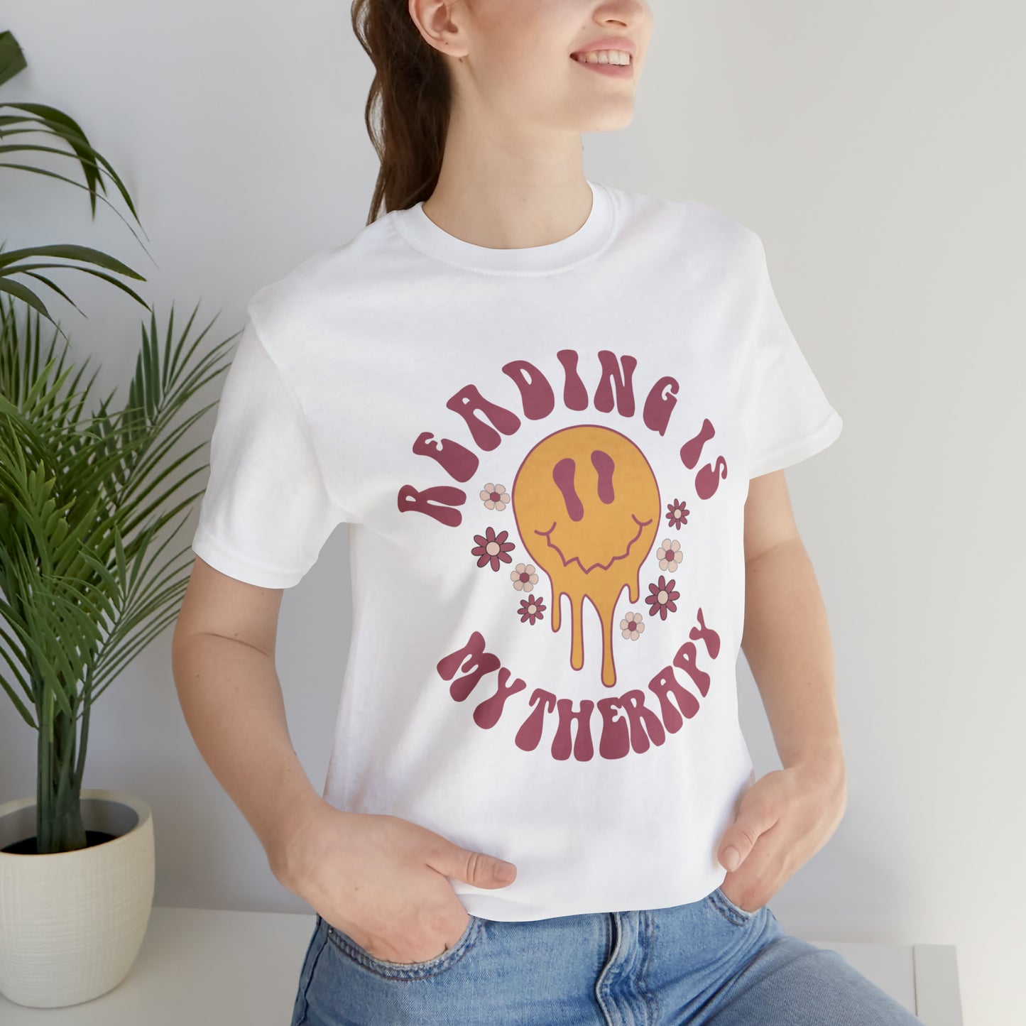 Reading Therapy Tee