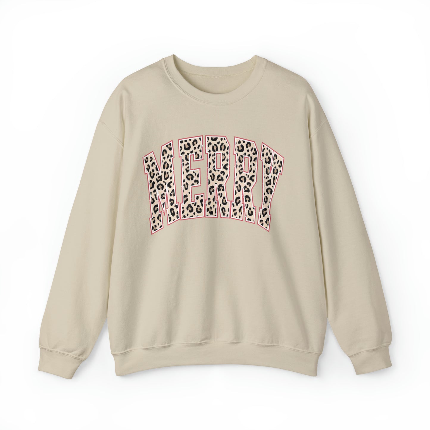 Merry Leopard Sweatshirt
