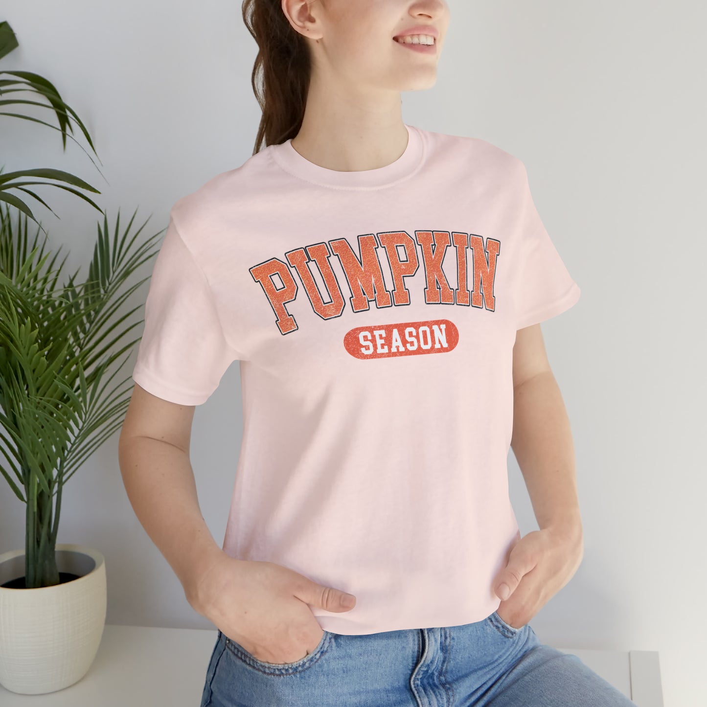 Pumpkin Season Block Tee