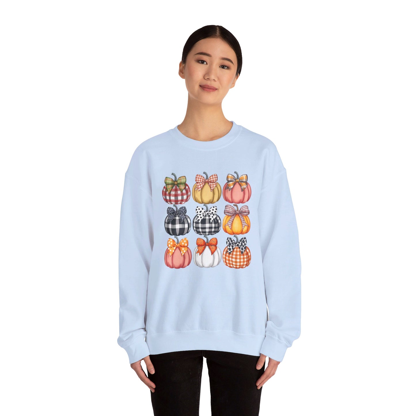 Pumpkin Bows Crewneck
