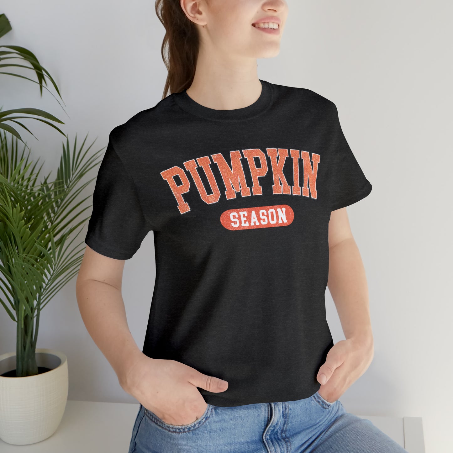 Pumpkin Season Block Tee