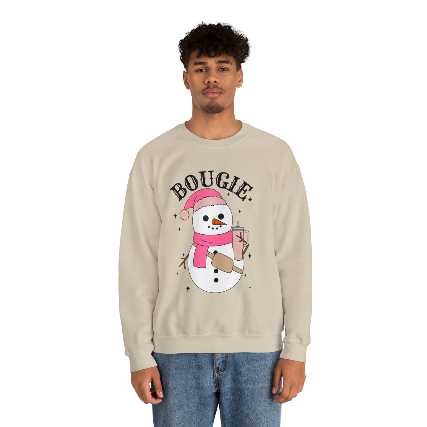 Bougie Snowman Sweatshirt