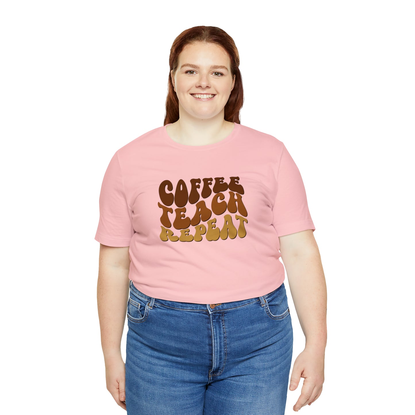 Coffee Teach Repeat Tee