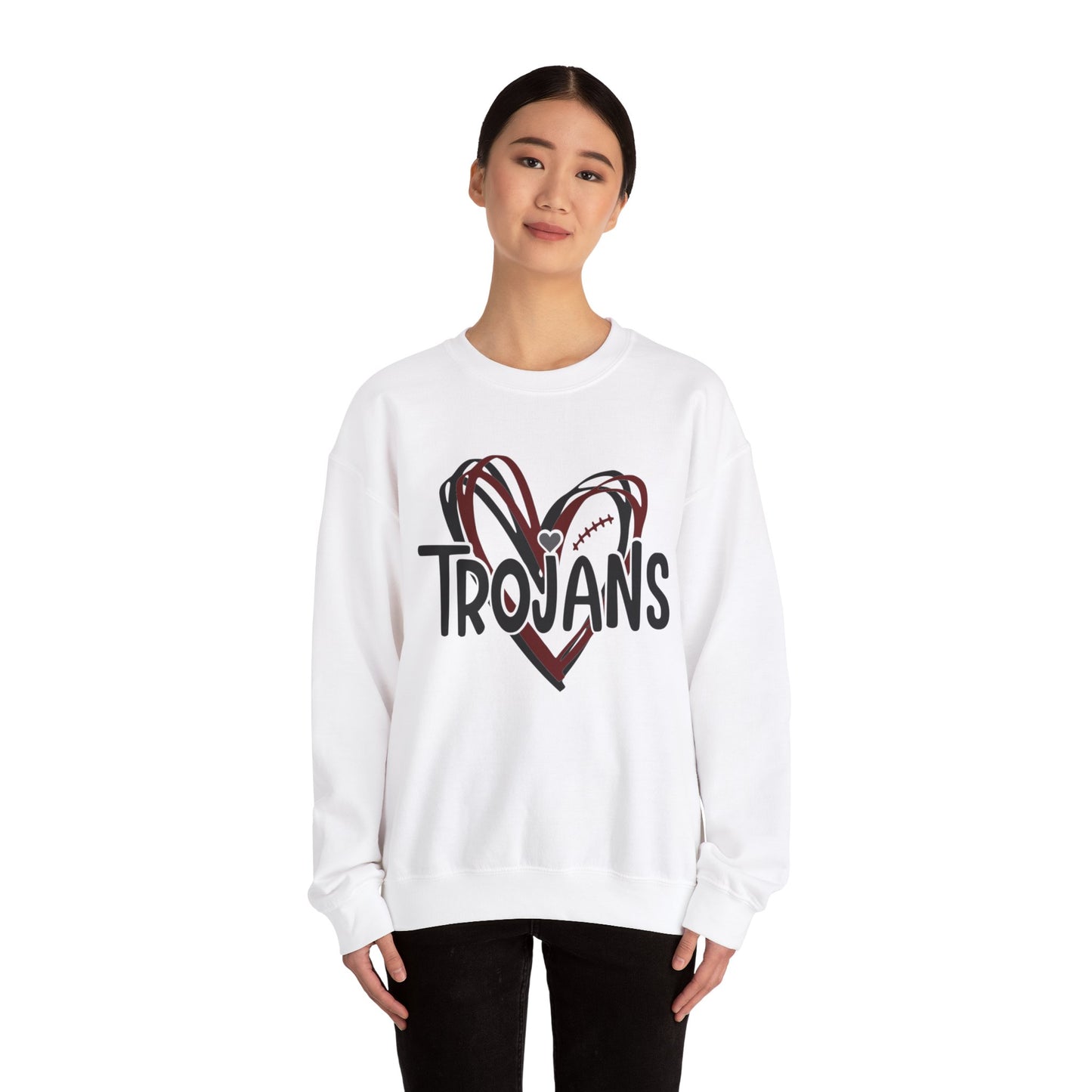 Trojans Love Crewneck