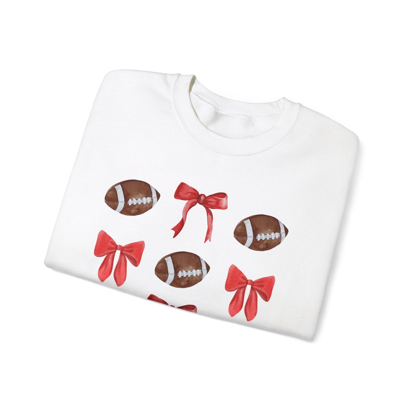 Bama Bows & Throws Crewneck