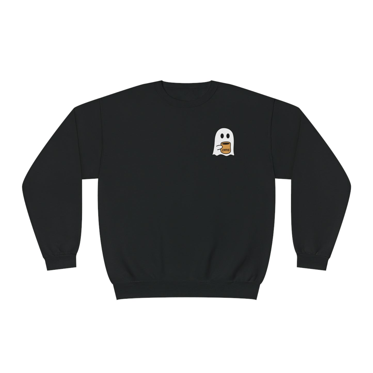 Coffee Ghost Pocket Sweatshirt