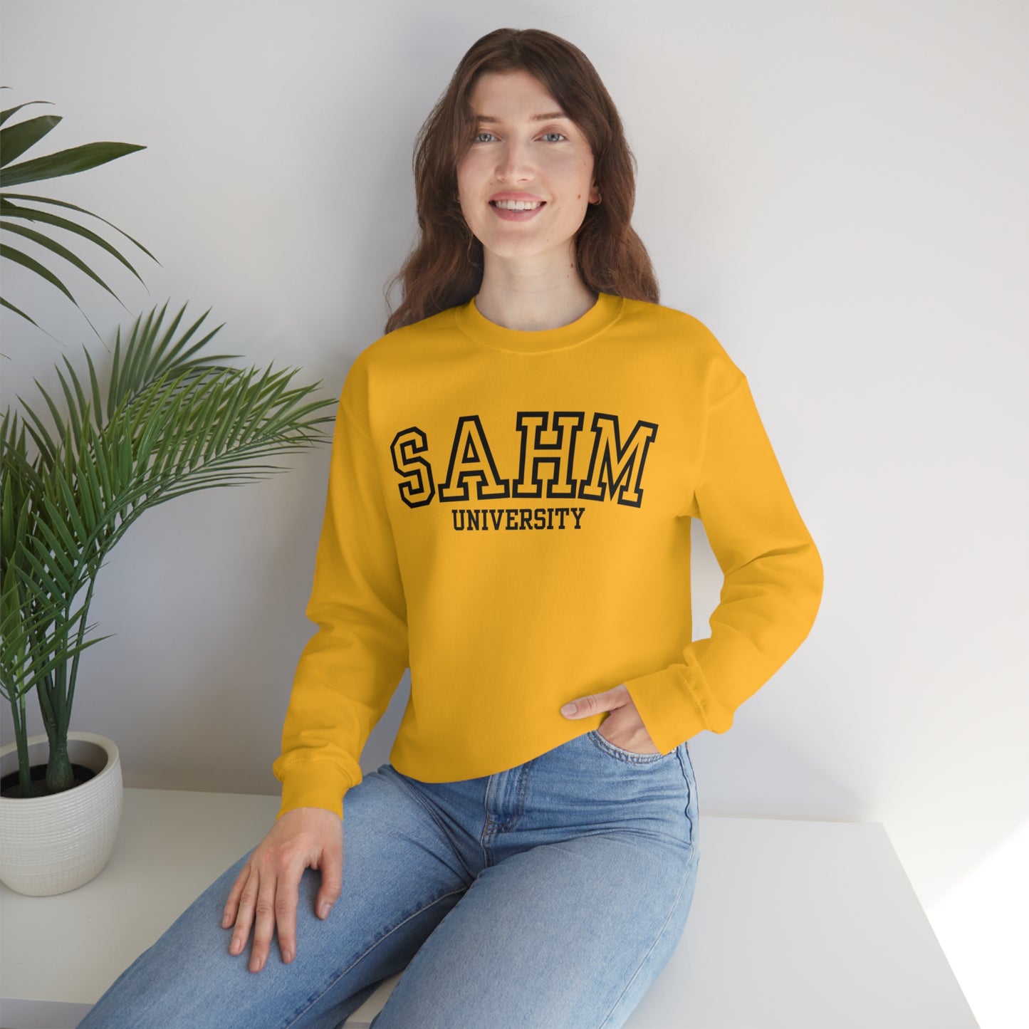 Stay At Home Mom U Sweatshirt