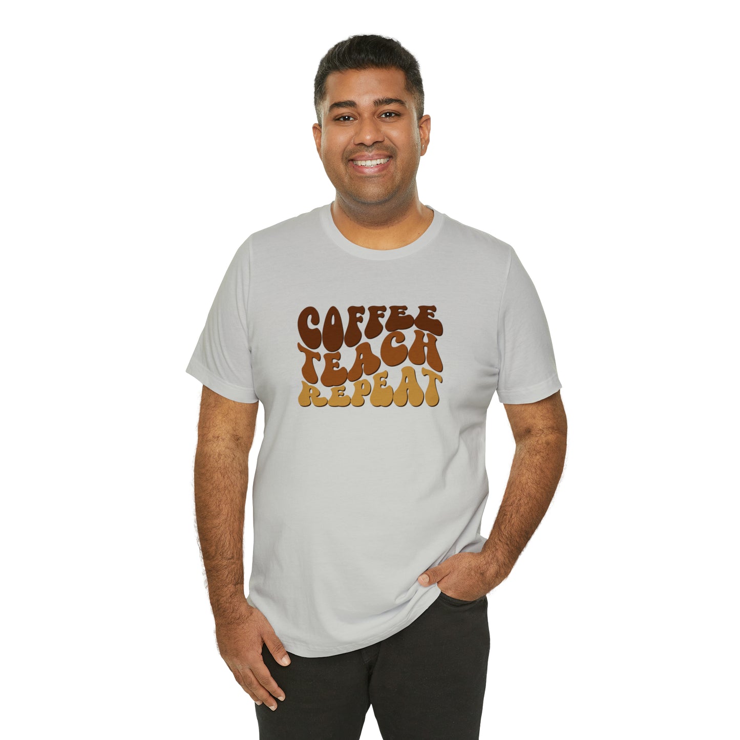 Coffee Teach Repeat Tee