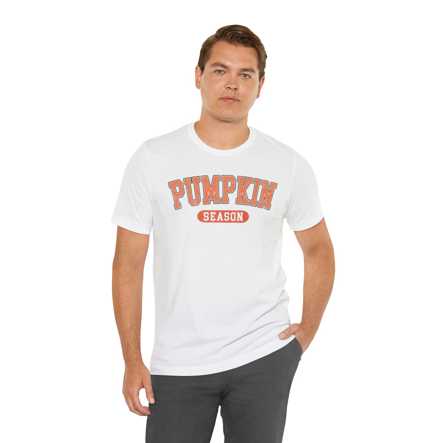 Pumpkin Season Block Tee