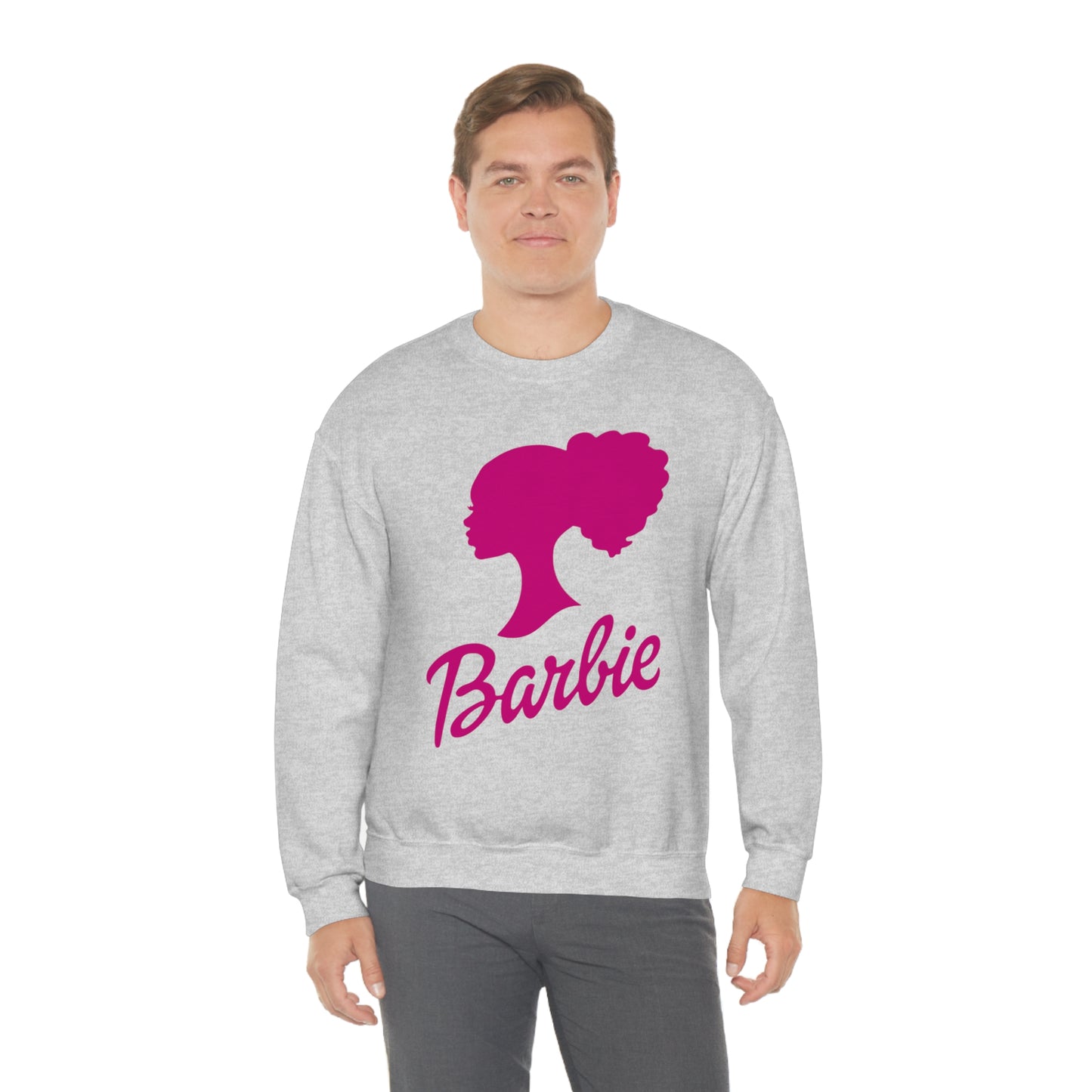 Curly Barbie Silhouette Sweatshirt