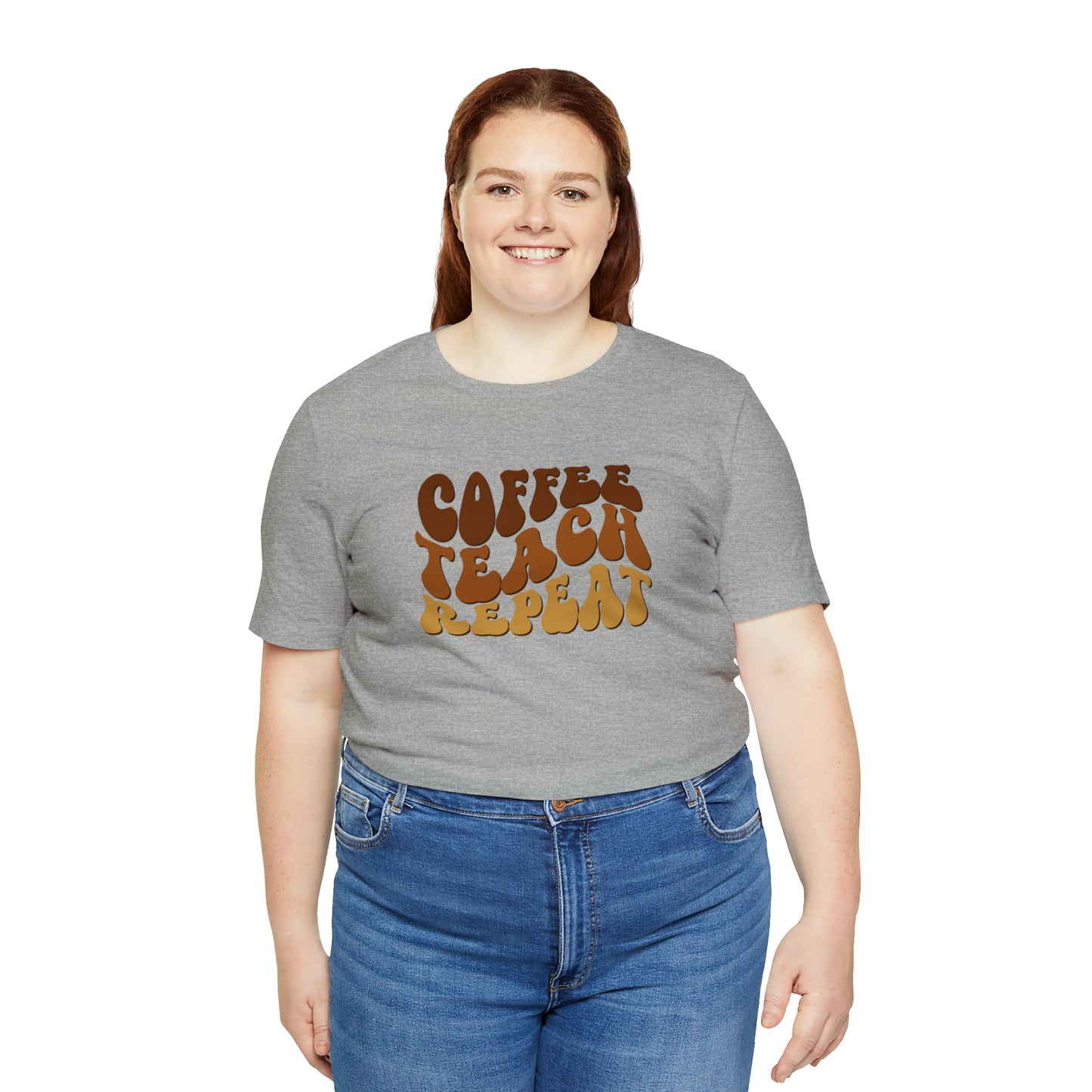 Coffee Teach Repeat Tee