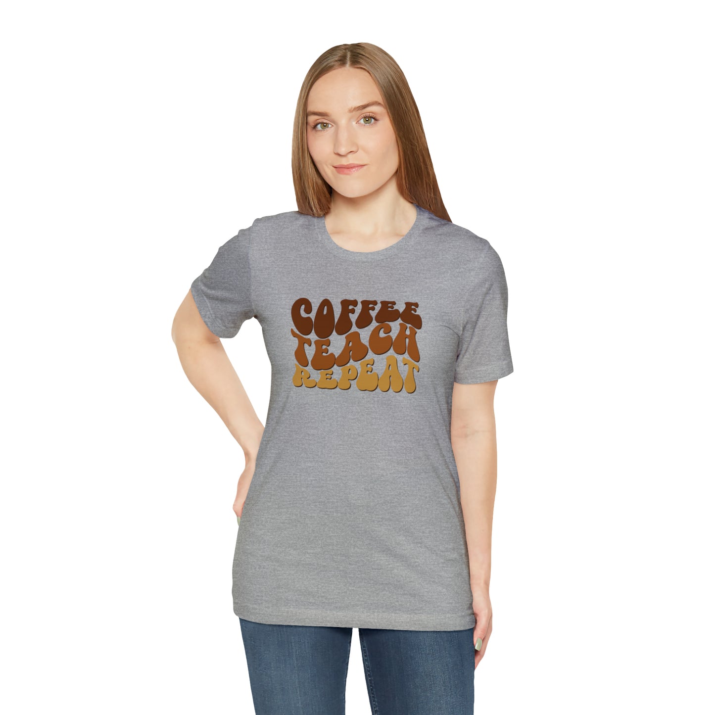 Coffee Teach Repeat Tee