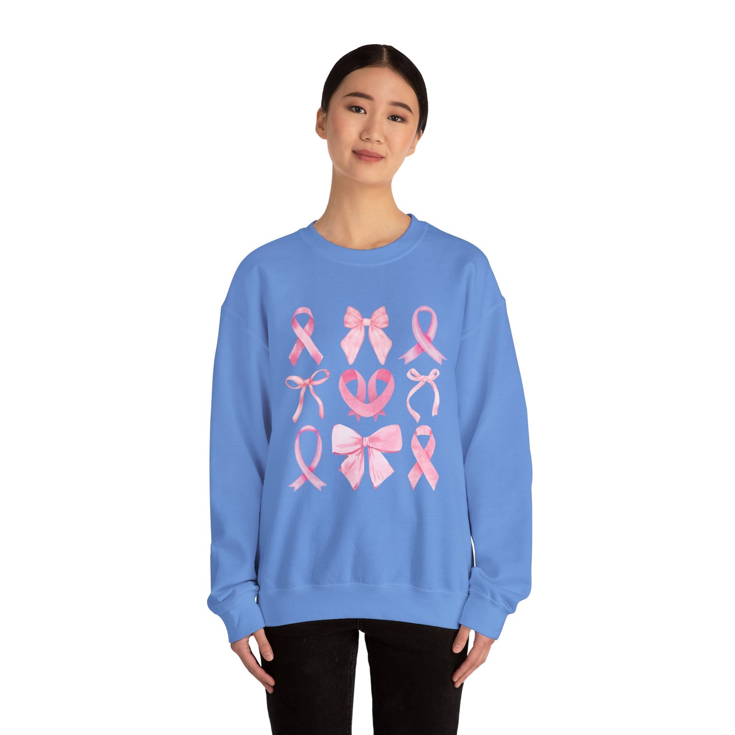 Pink Ribbons Crewneck