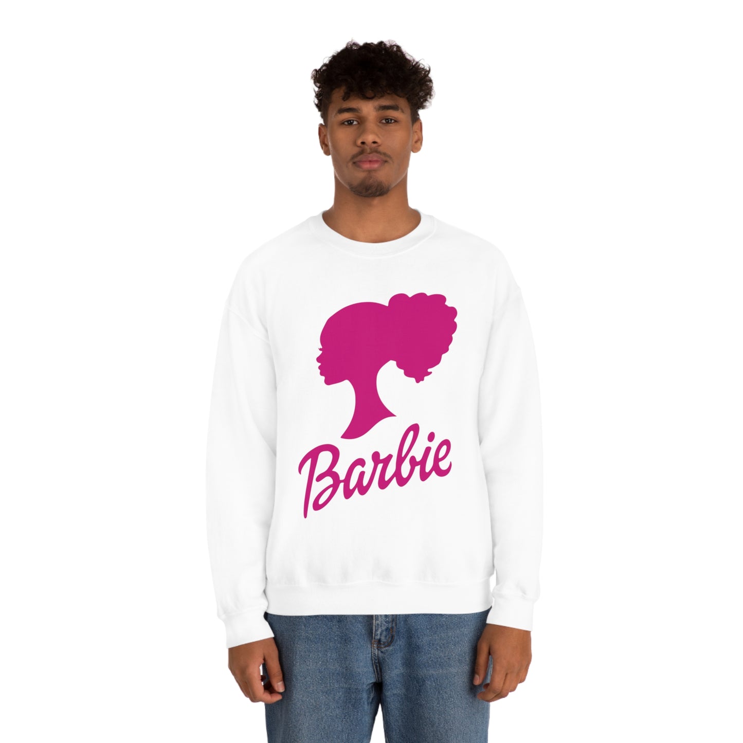 Curly Barbie Silhouette Sweatshirt